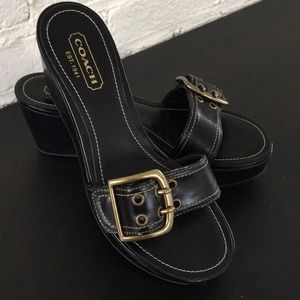 Coach sandals